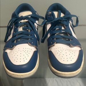 Nike Air Jordan Indistrial Blue and White Sneakers
